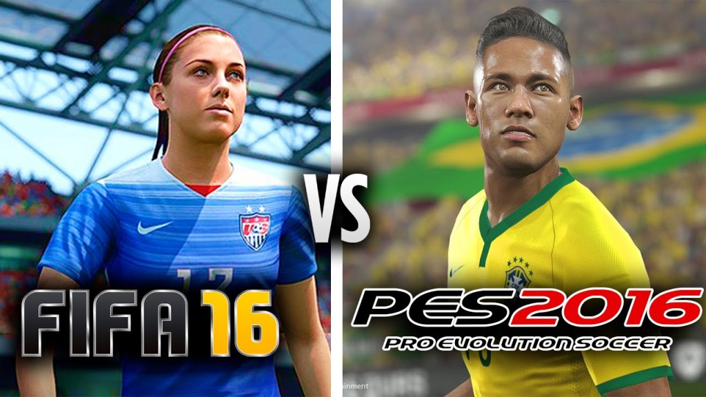 fifa16 vs pes2016