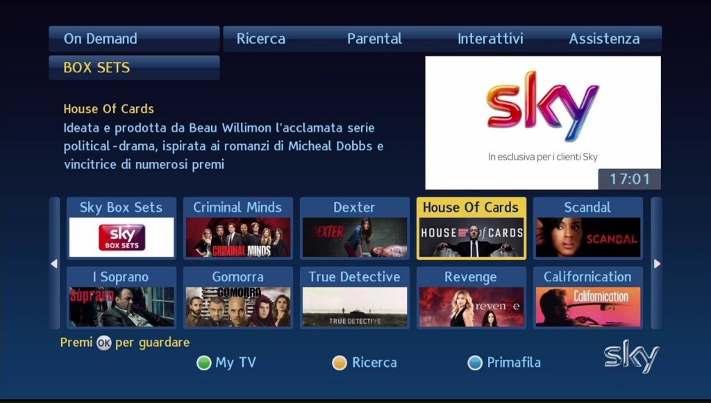 Sky Box Sets