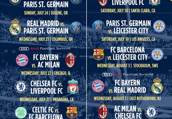 international champions cup 2016 date