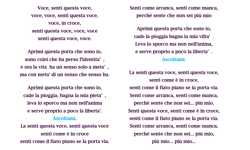 voce per haiti