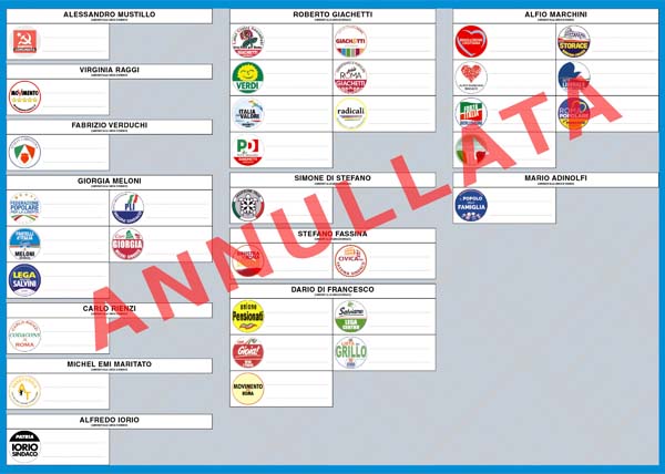 elezioni amministrative roma